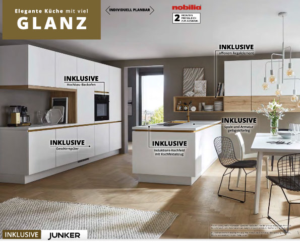 KOCHEN ist hier ein Erlebnis - ELEGANTE KÜCHENLANDSCHAFTEN
