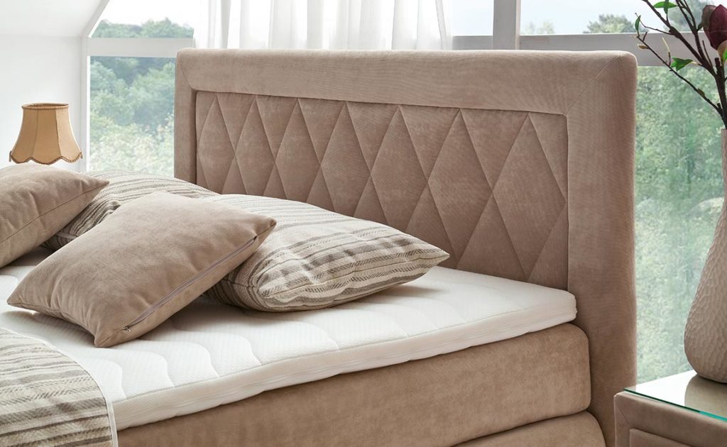Boxspringbetten mit individuellem Charakter vom Wohntrend