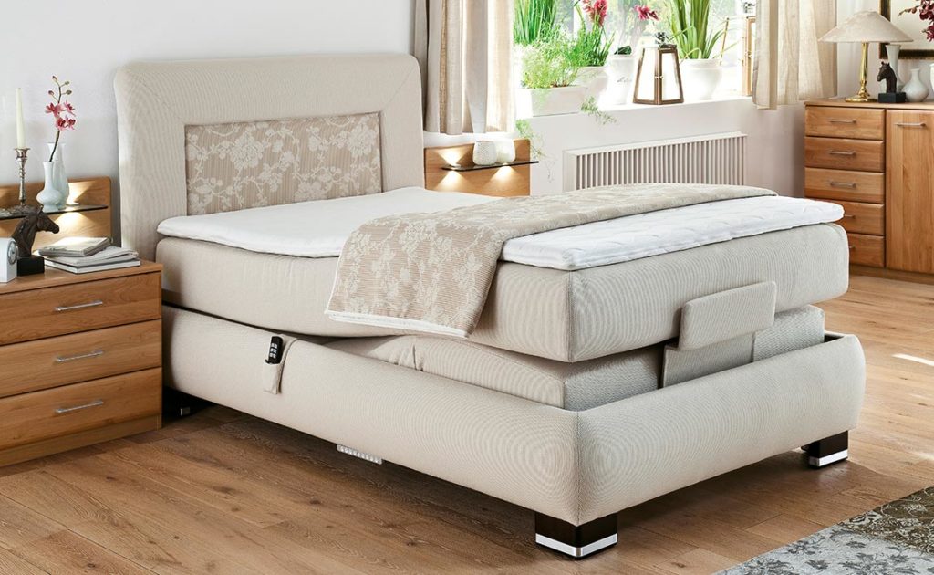 Boxspringbetten mit individuellem Charakter vom Wohntrend