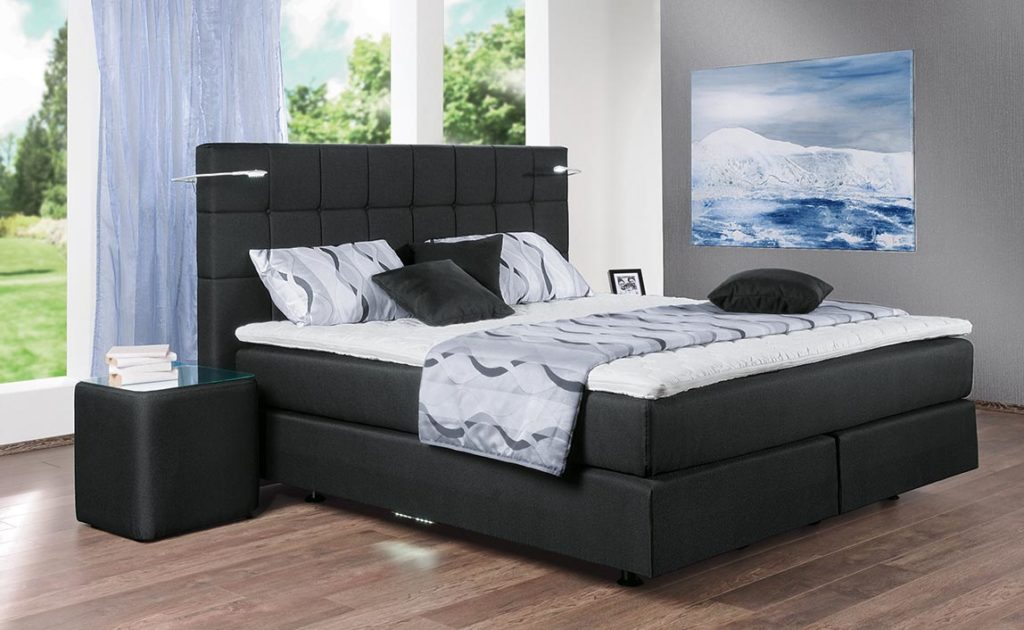 Boxspringbetten mit individuellem Charakter vom Wohntrend