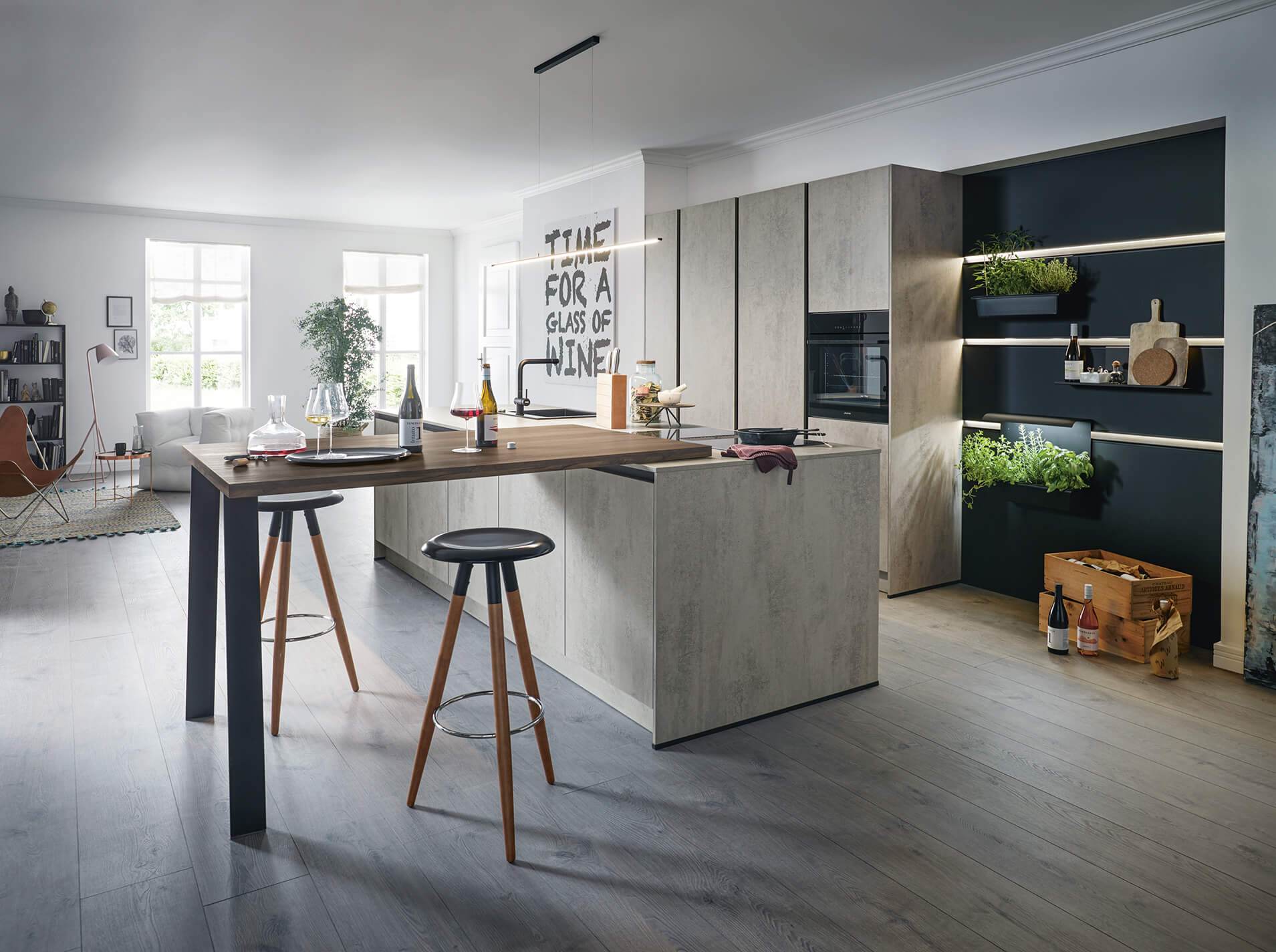 Offene Küche – So gelingt die Planung | Wohntrend Grünau